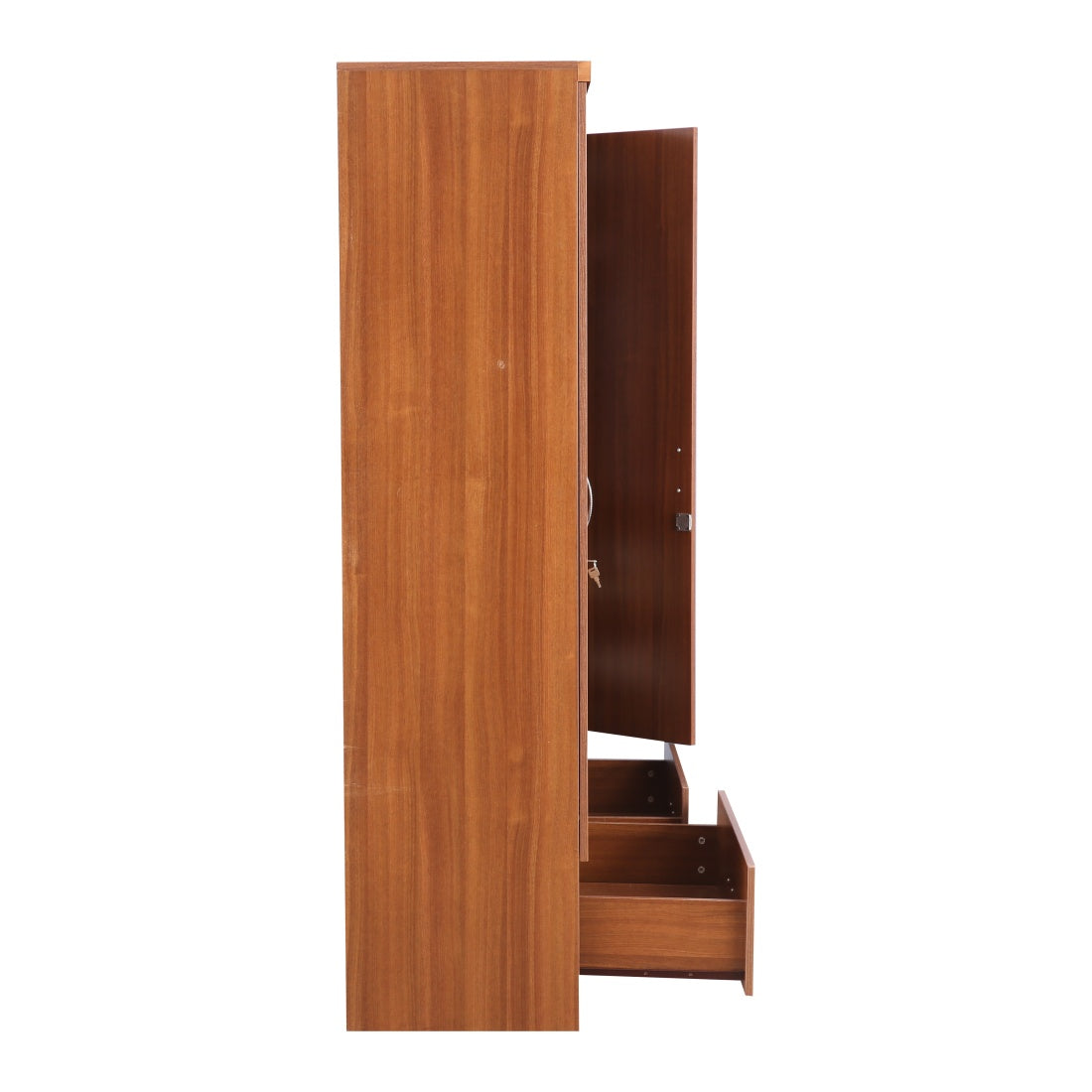 Ultima 4 door wardrobe in Walnut Colour