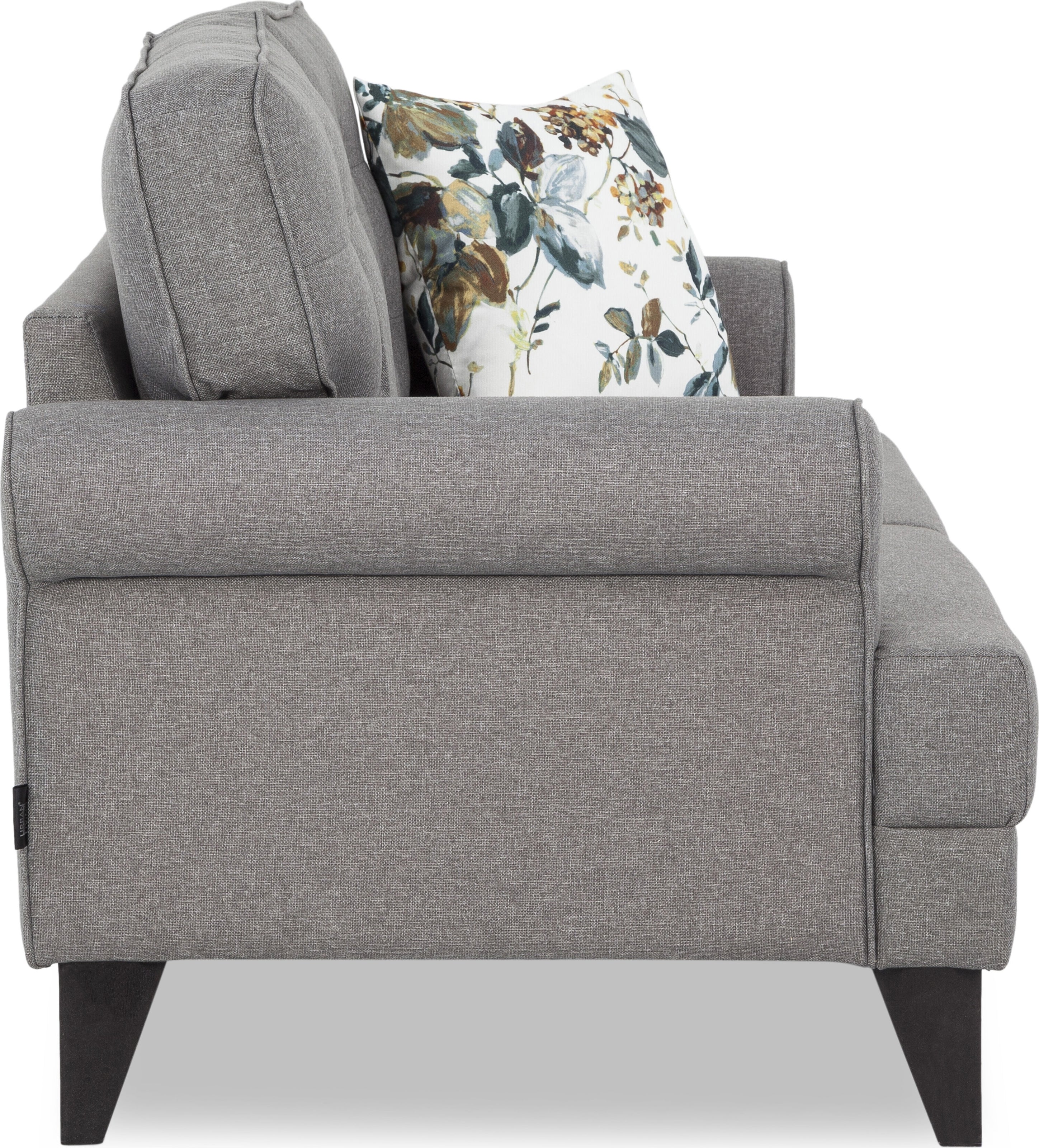 Paddington Fabric 2 Seater Sofa in Grey Colour