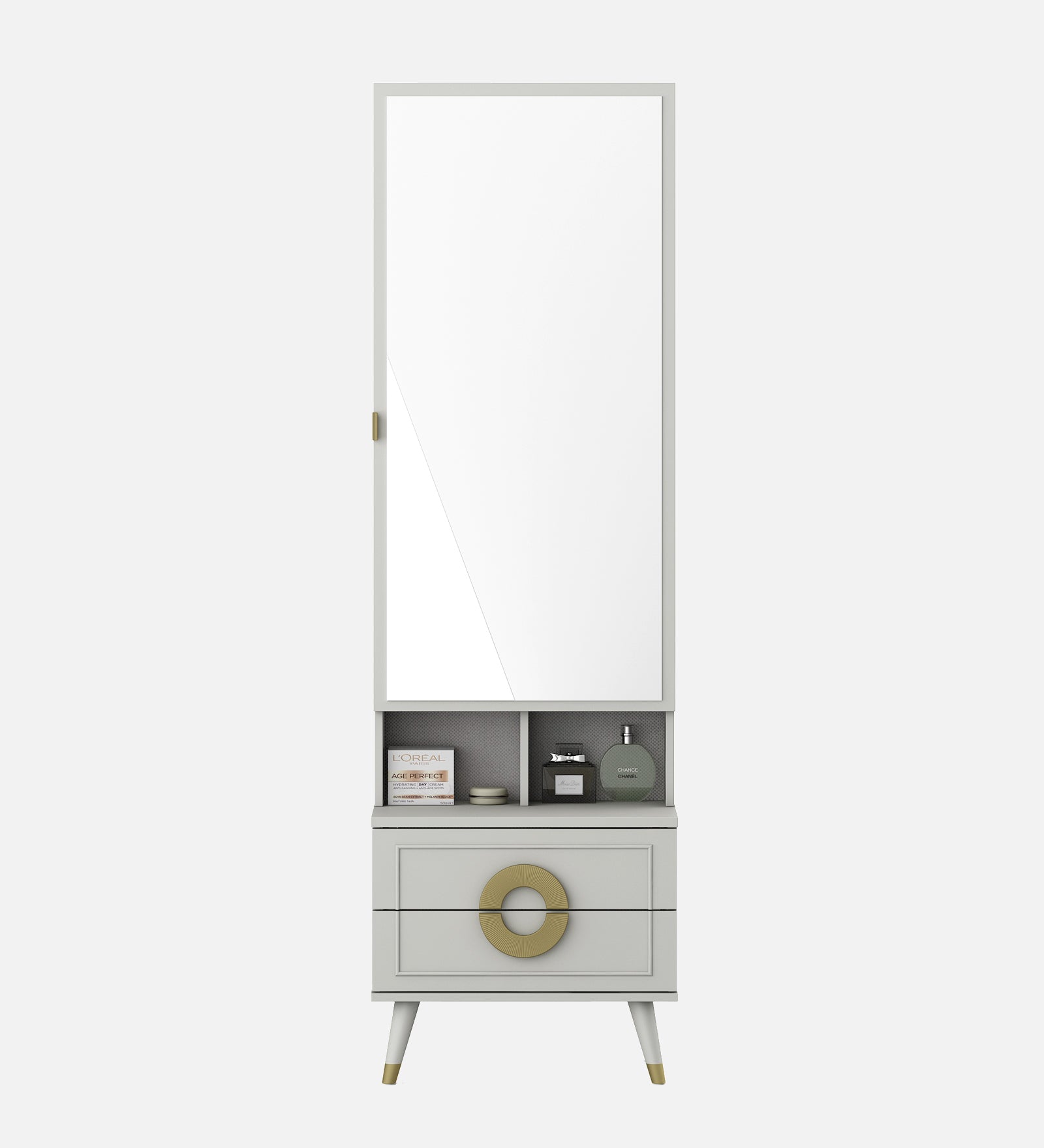 Akira Dressing Table in Pumic Grey Colour