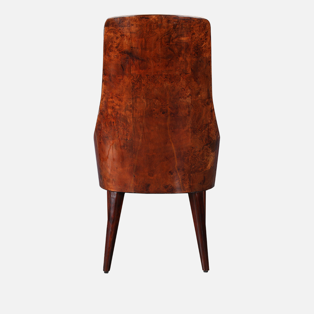 Delphine Dining Chair Set of 2 in Walnut Colour