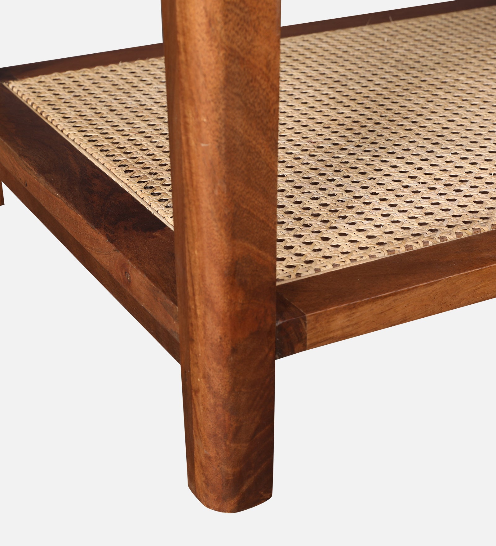 Siam Acacia Wood Center Table in Beige Colour