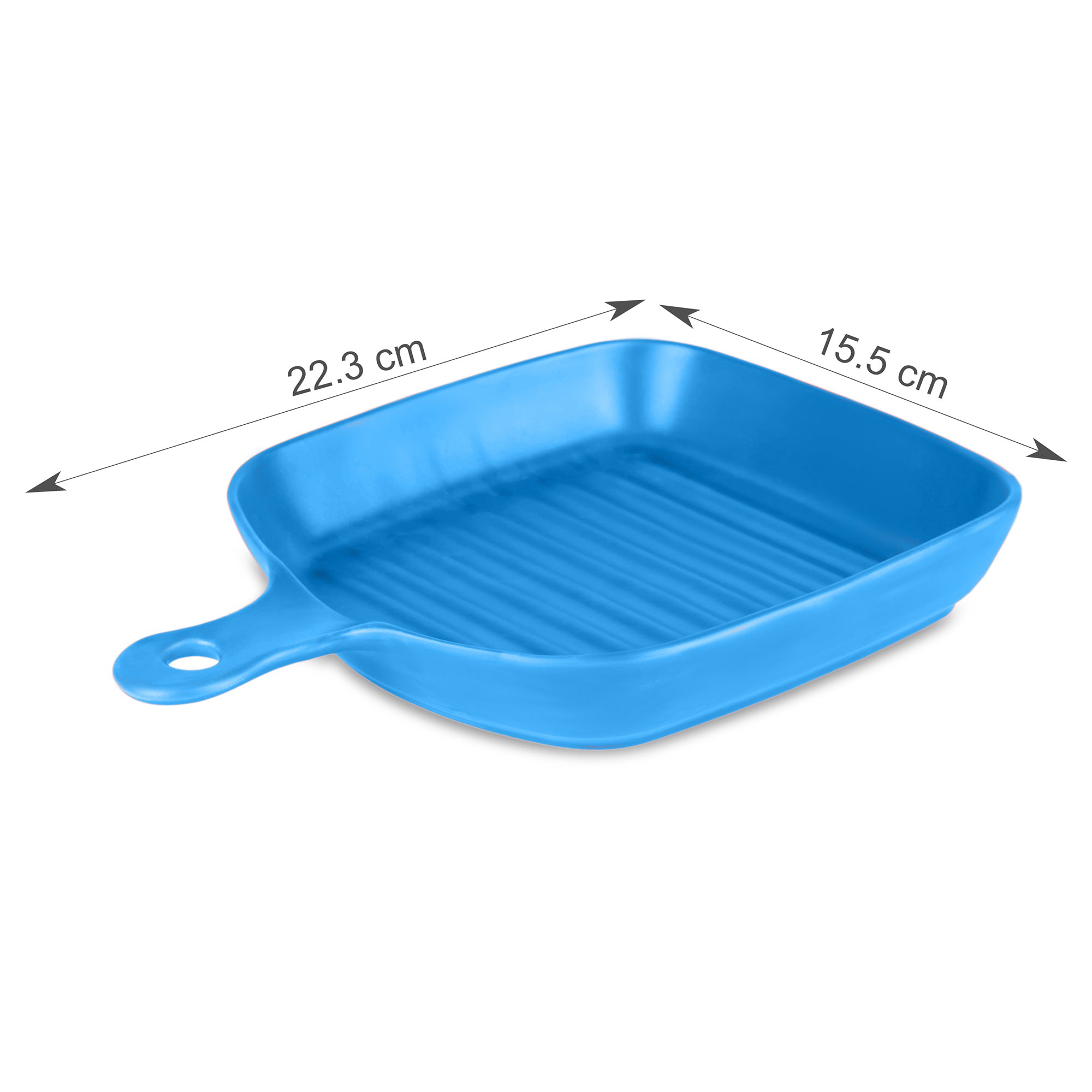 Ace Ceramic Square Serving Platter in Assorted Colour
