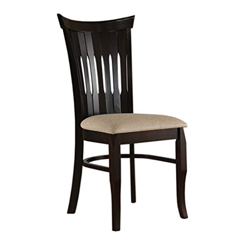 Cardiff Solidwood 4 Seater Dining Set in Expresso Colour