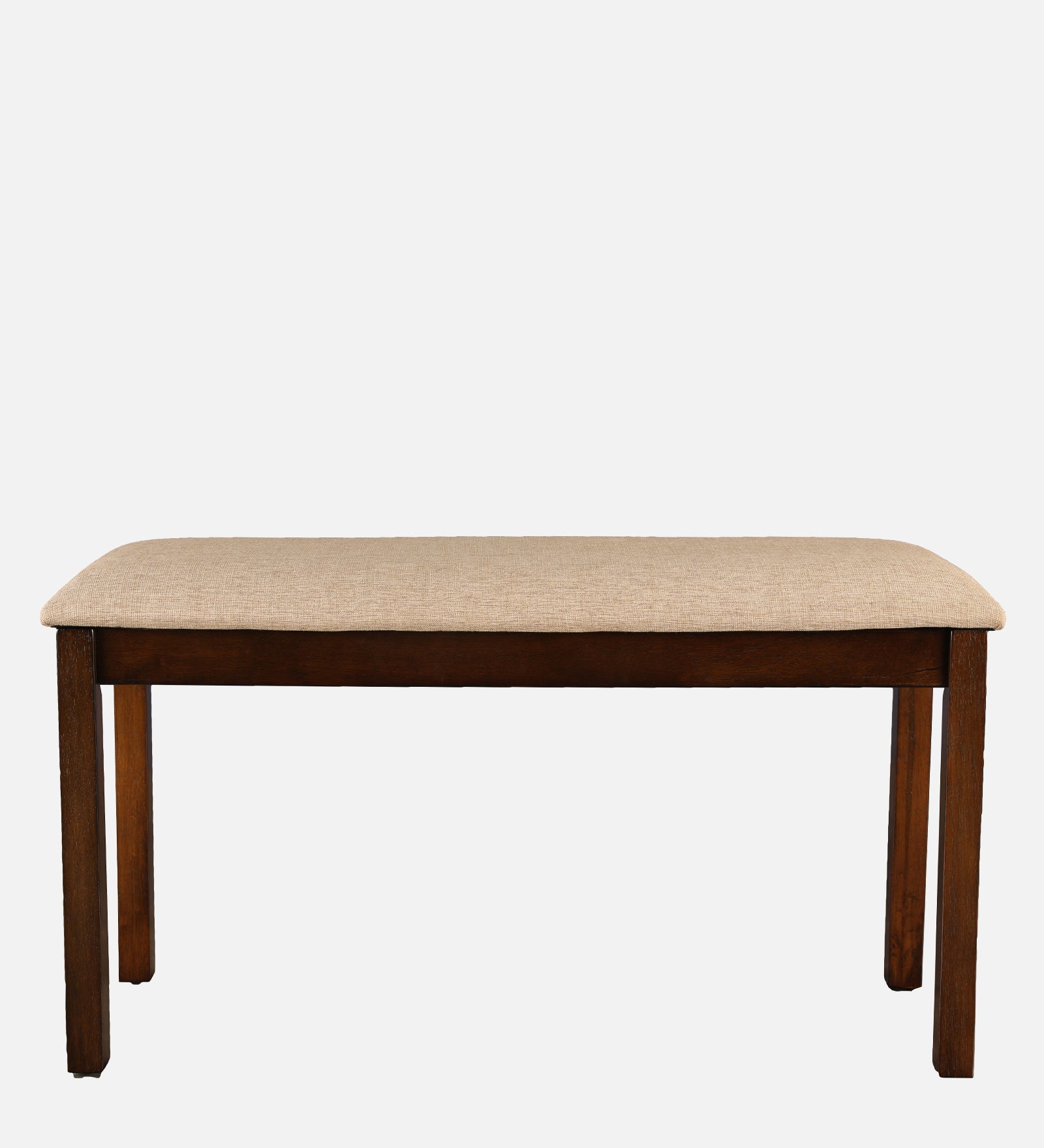 Shore Rubber Wood Dining Bench in Rio Brown Colour