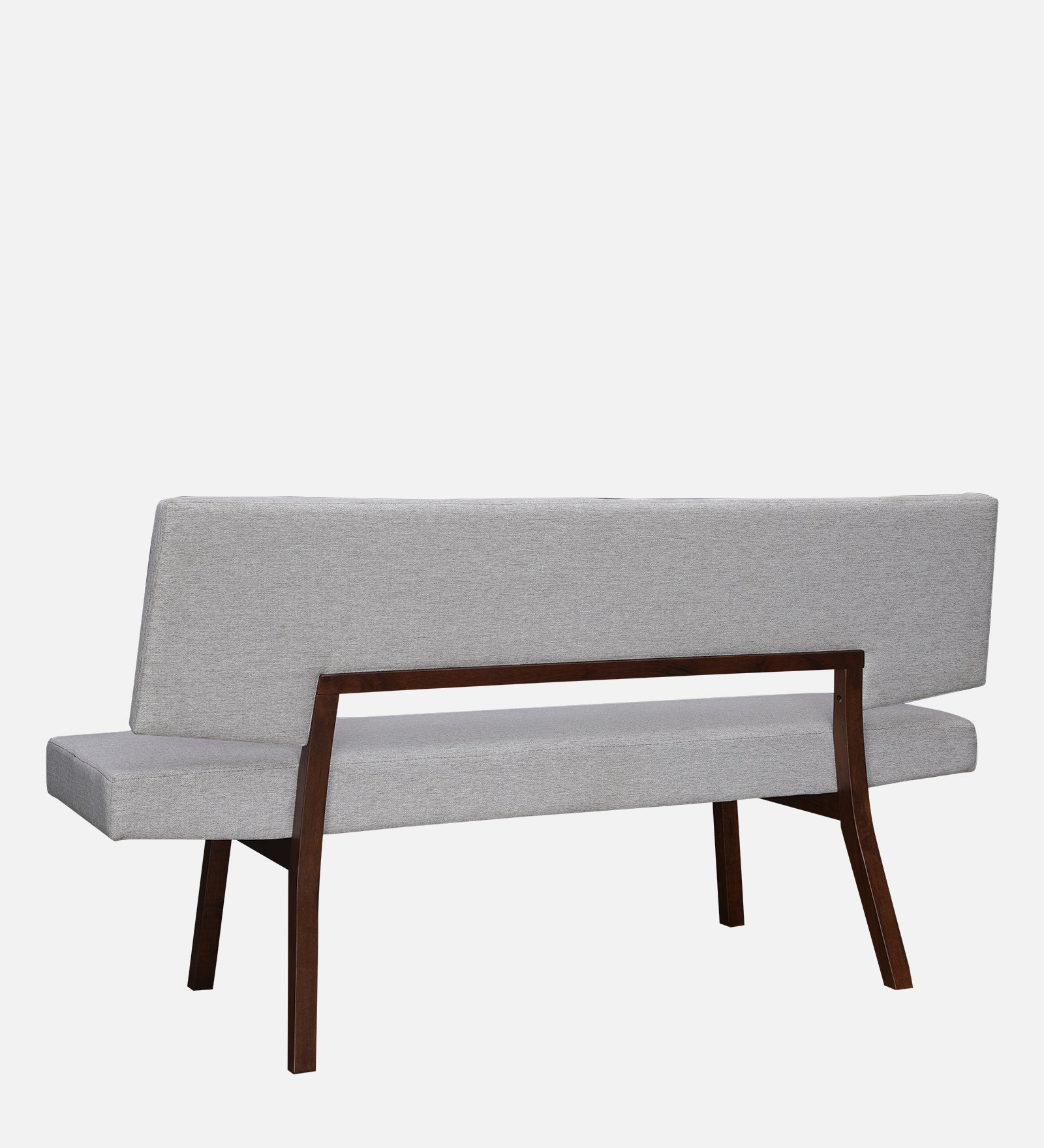 Lillian Solidwood Six Seater Dining Bench in Walnut Colour