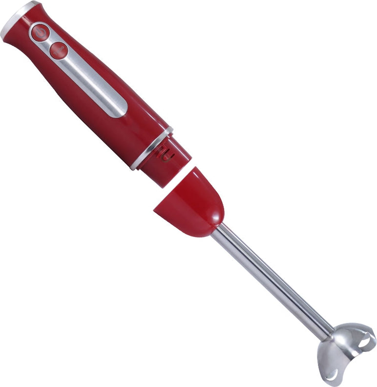 Crimson Edge Cast Iron Hand Blender 400W in Red Colour by Wonderchef