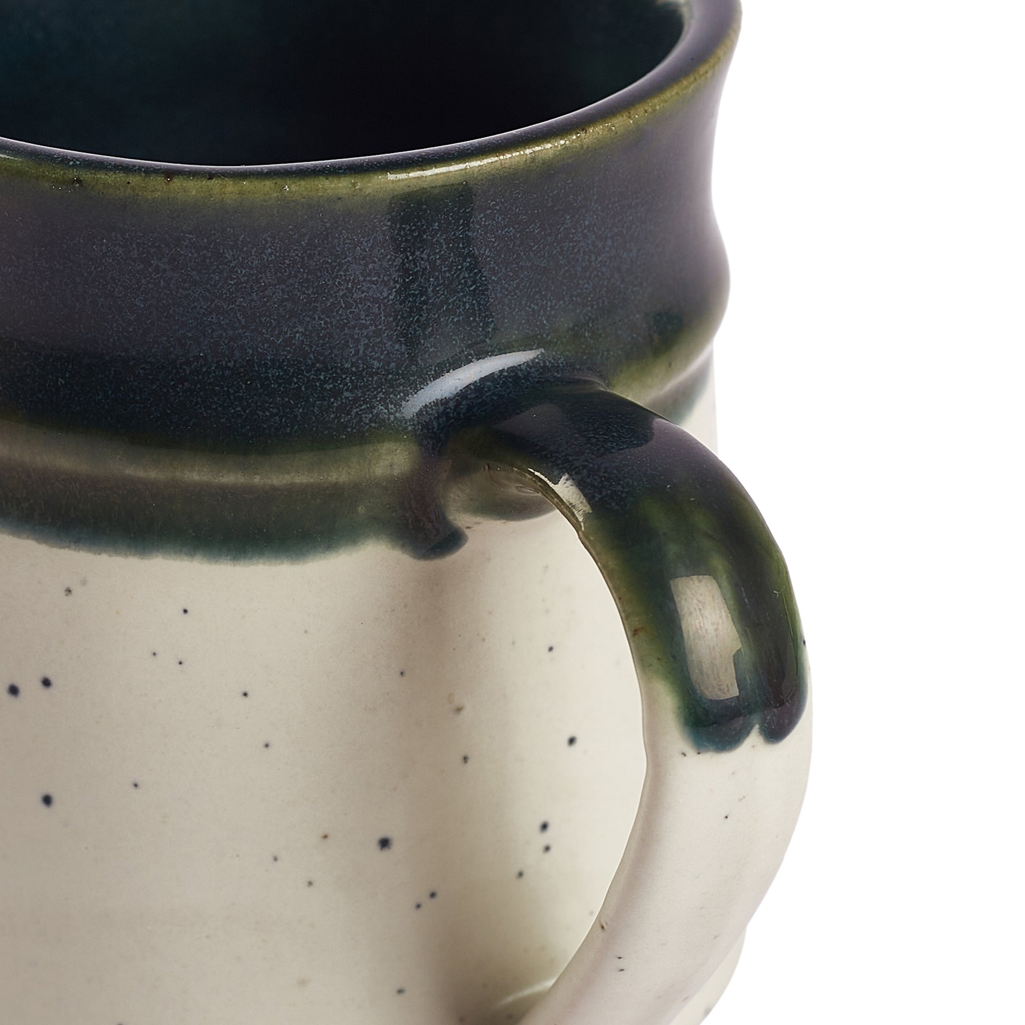 Living Essence Japandi Green Mug Set of 4Pcs