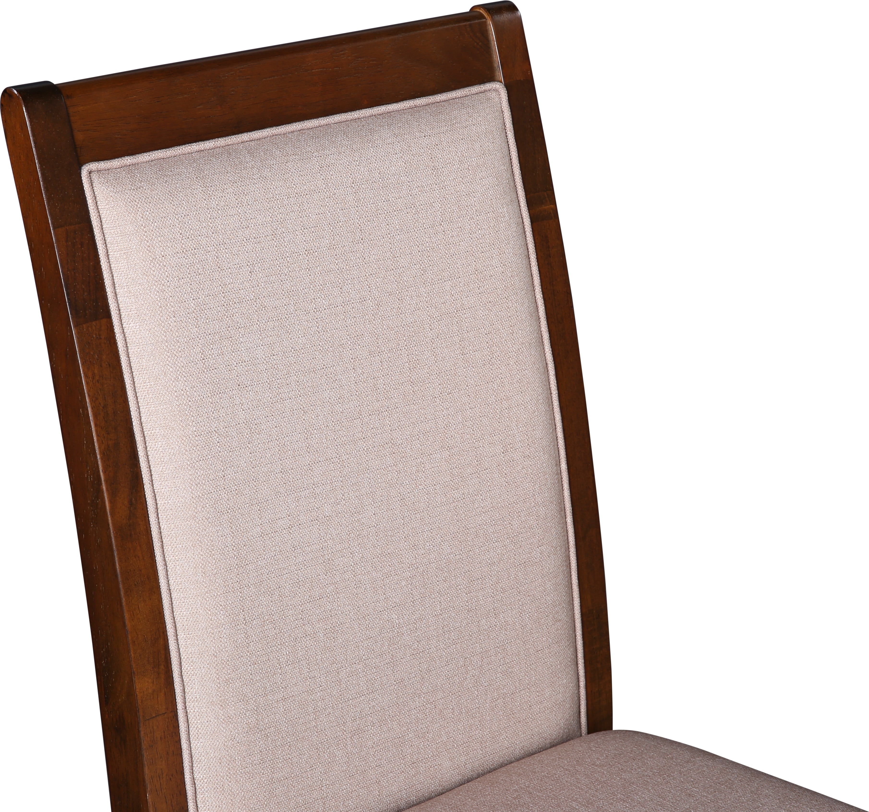 Bliss Solidwood Dining Chair Set of 2 in Beige Colour