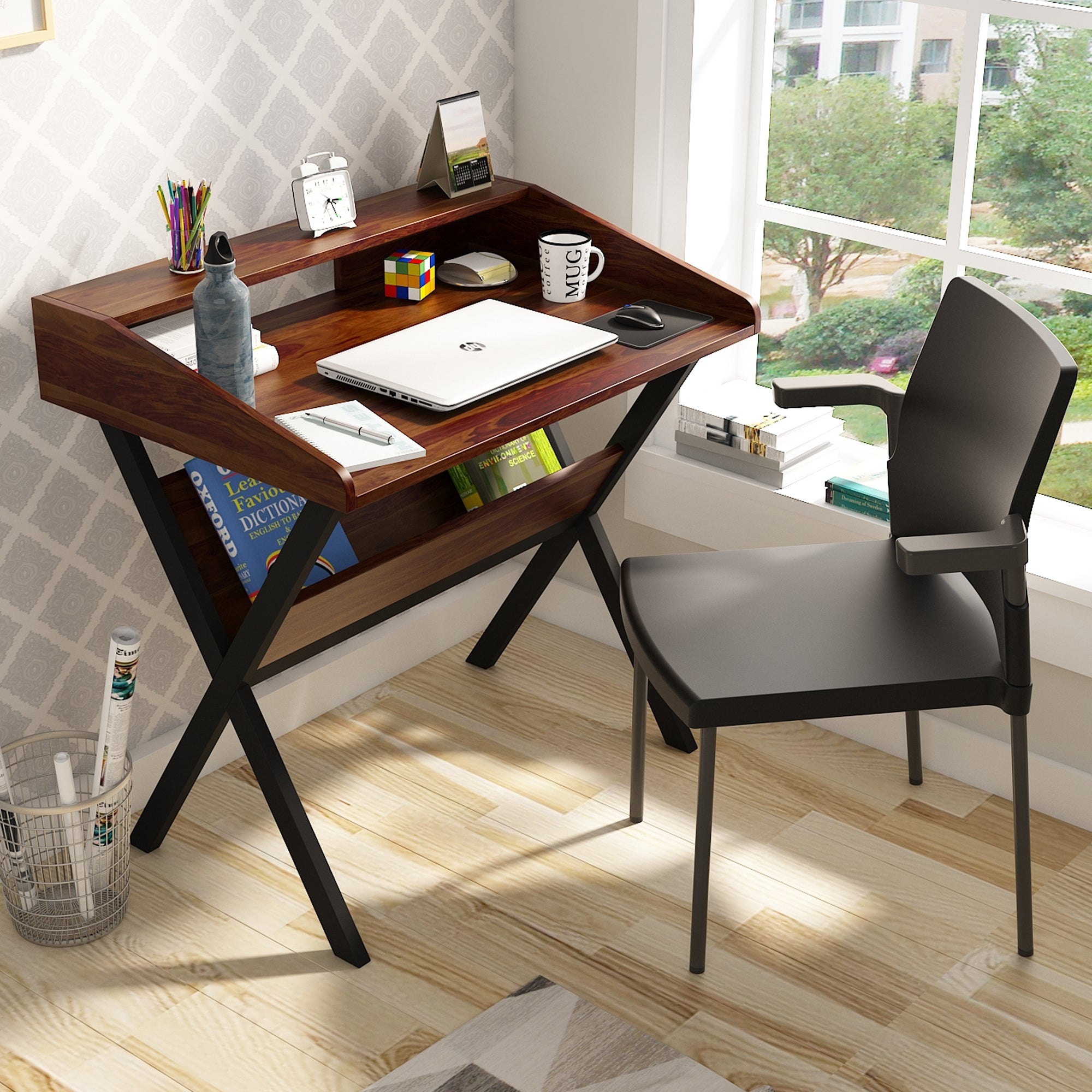 Natural sheesham study table