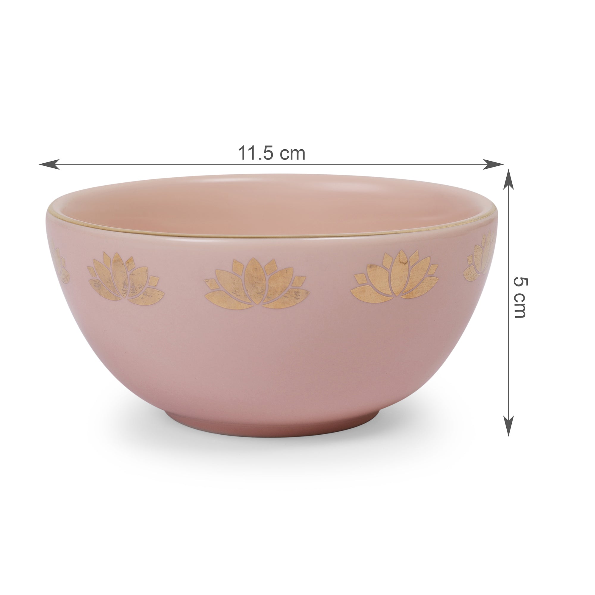 Living Essence Vanya Veg Bowl 11 Cm Set of 4Pcs