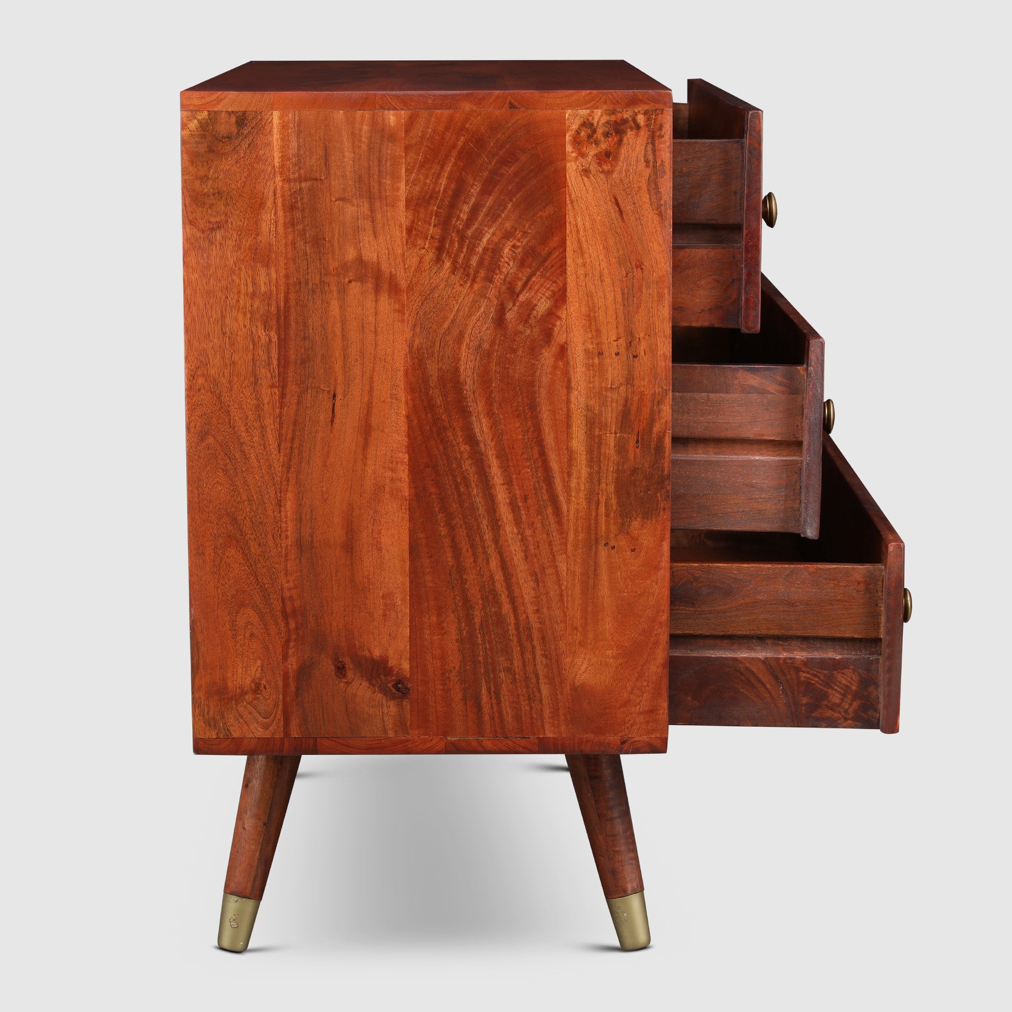 Phoolkari Chest Of Drawers in Honey Finish Colour