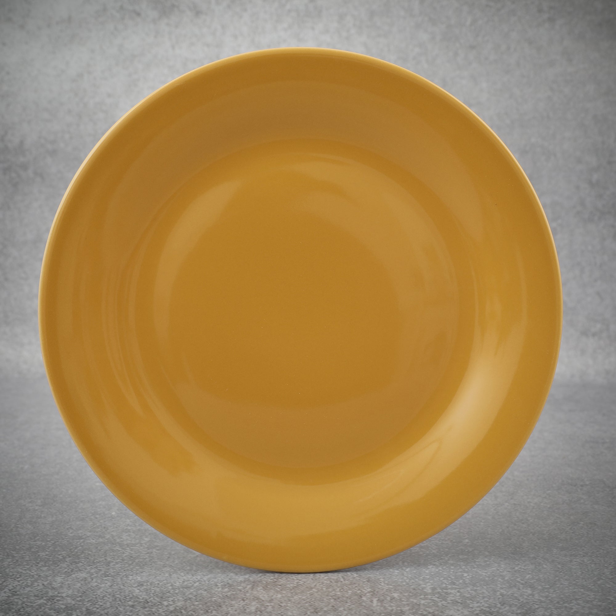Palette Ceramic 10.5 Inch Dinner Plate 4 Pcs in Yellow Colour