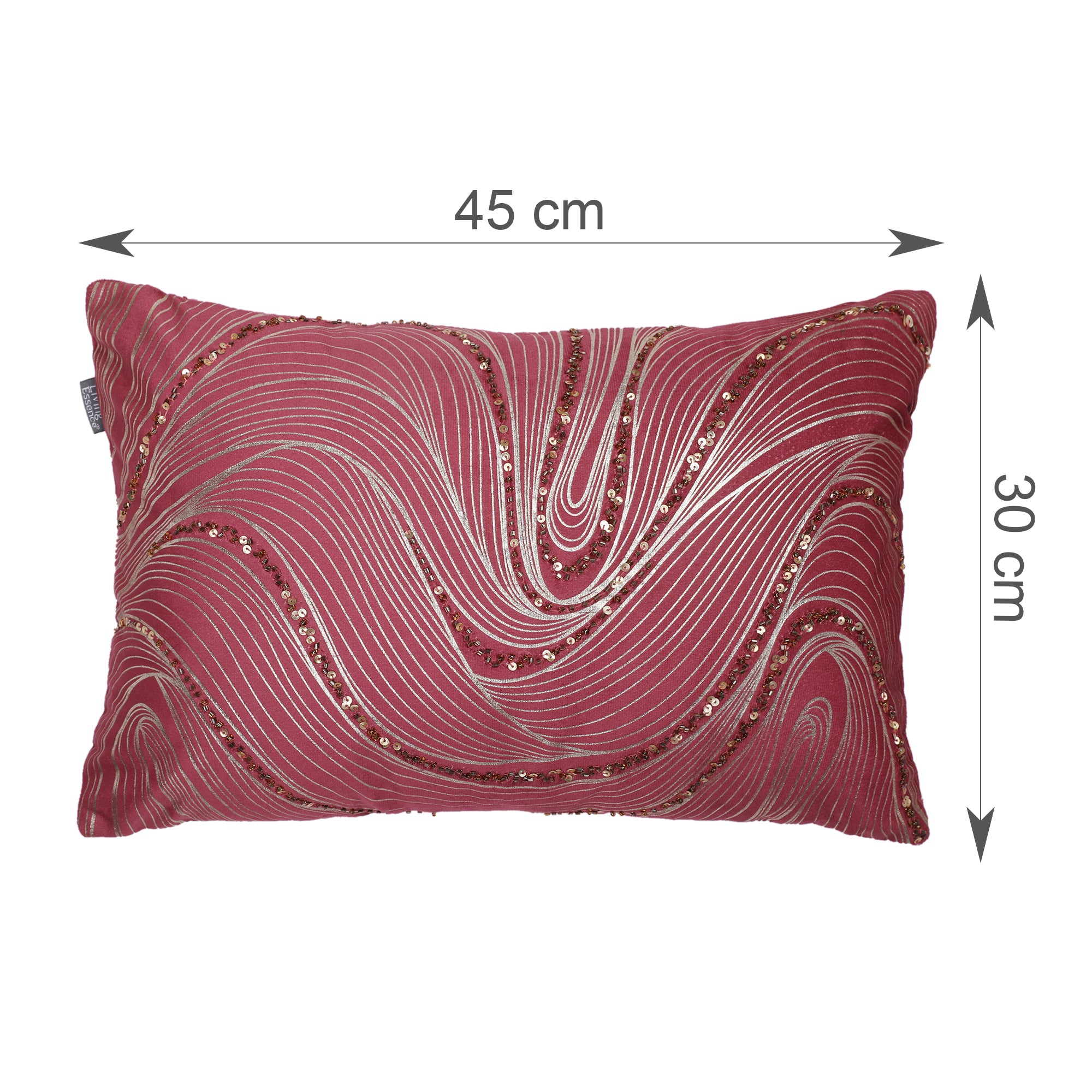 Swarna Cushion Cover Deco Rose, 30x50cm