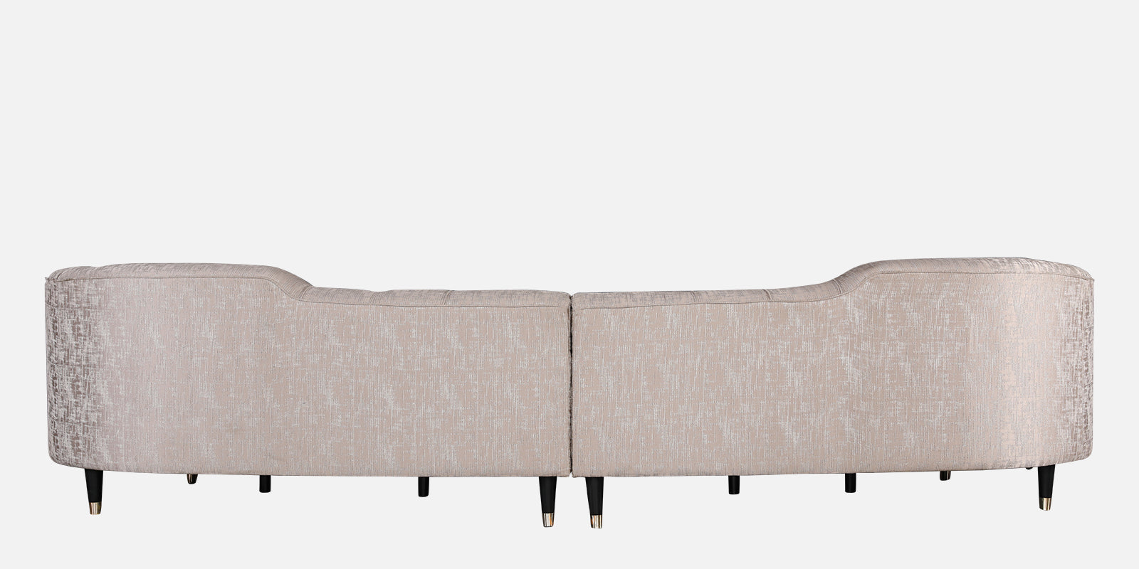 Elysium Fabric Lounger in Grey Colour