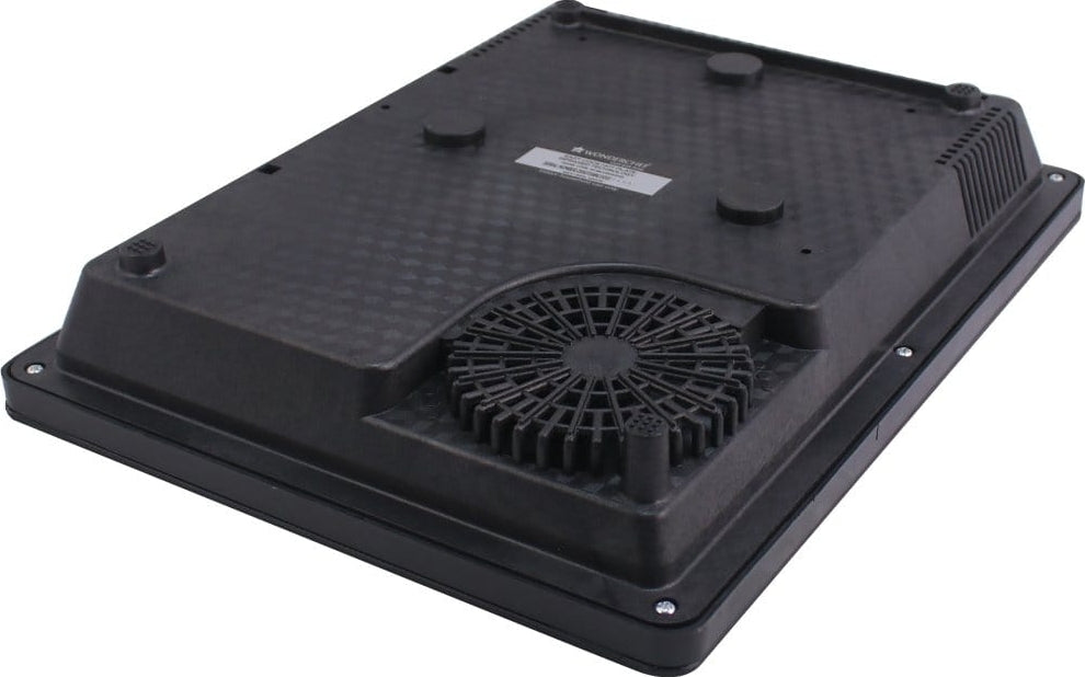 Easy Cook Hot Aluminium Crystal Glass Induction Cooktop 2200W in Black Colour by Wonderchef