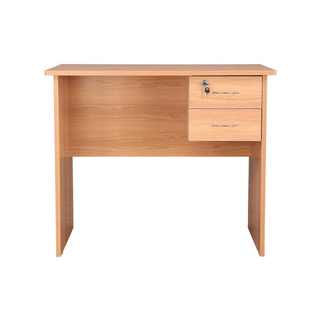 Simply Engineered Wood Study Table in Honey Colour