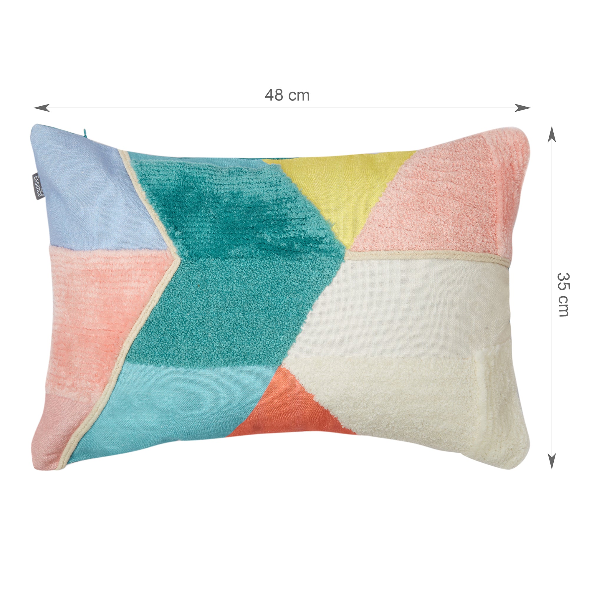 Pop Modern Cotton Cushion Cover 35x50 cm in Multi Colour