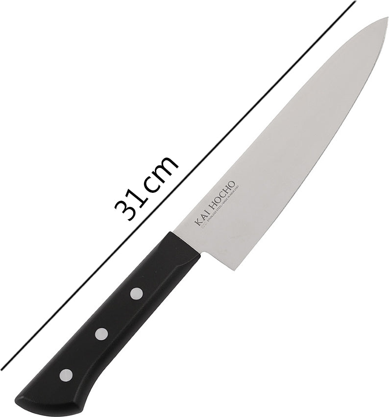 Hocho Chef Stainless steel Knife in Black Colour