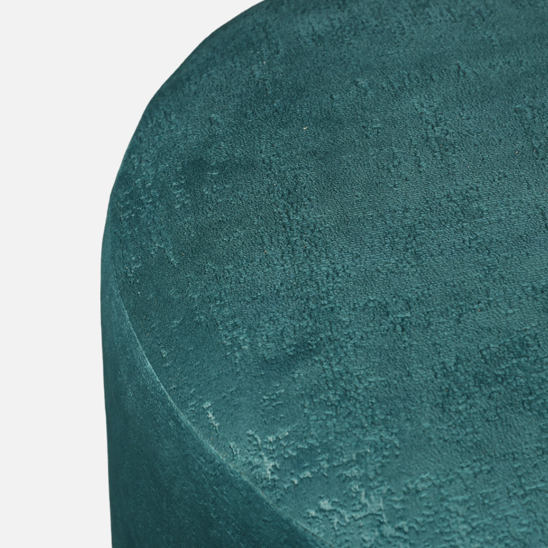 Ordhid Fabric Ottomans in Blue Colour