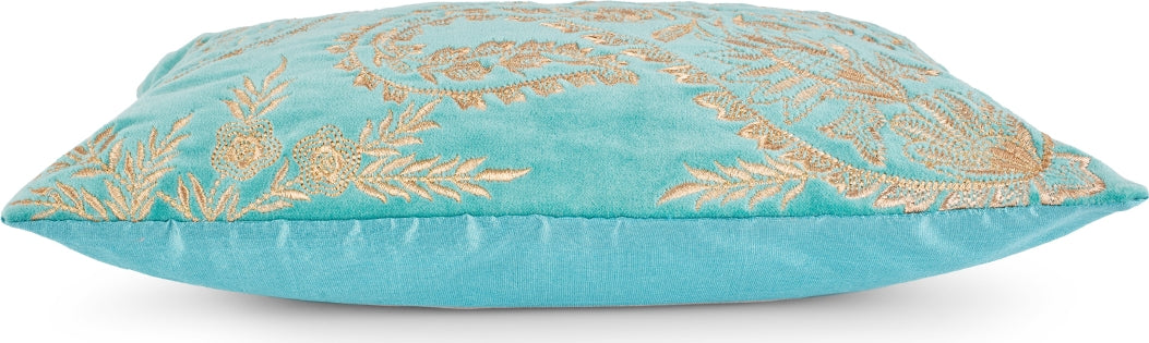 Palace Life Cushion Cover 30x45 Cm in Blue Colour