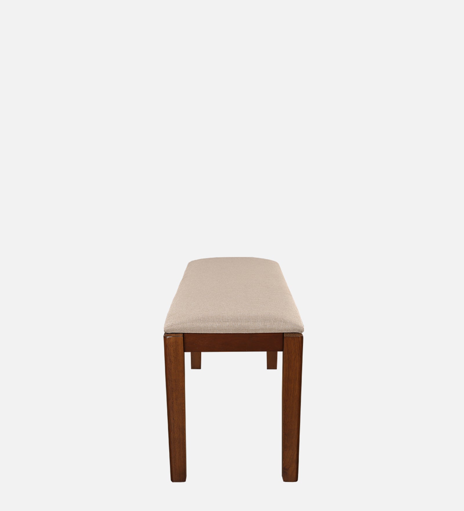 Quest Marble Top Six Seater Dining Set With Bench in Walnut Colour