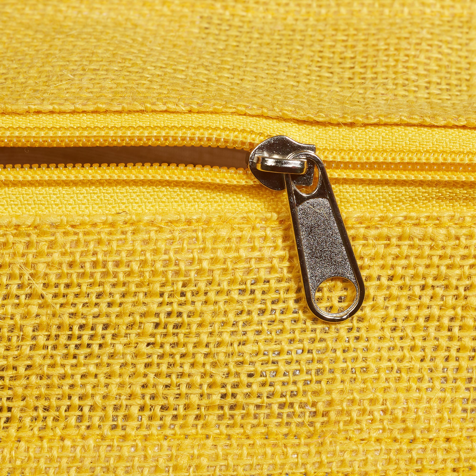 Good Life Jute Reversible Stary Night Printed Lunch Bag 25.5 x 25.5 Cm in Navy Blue & Yellow Colour