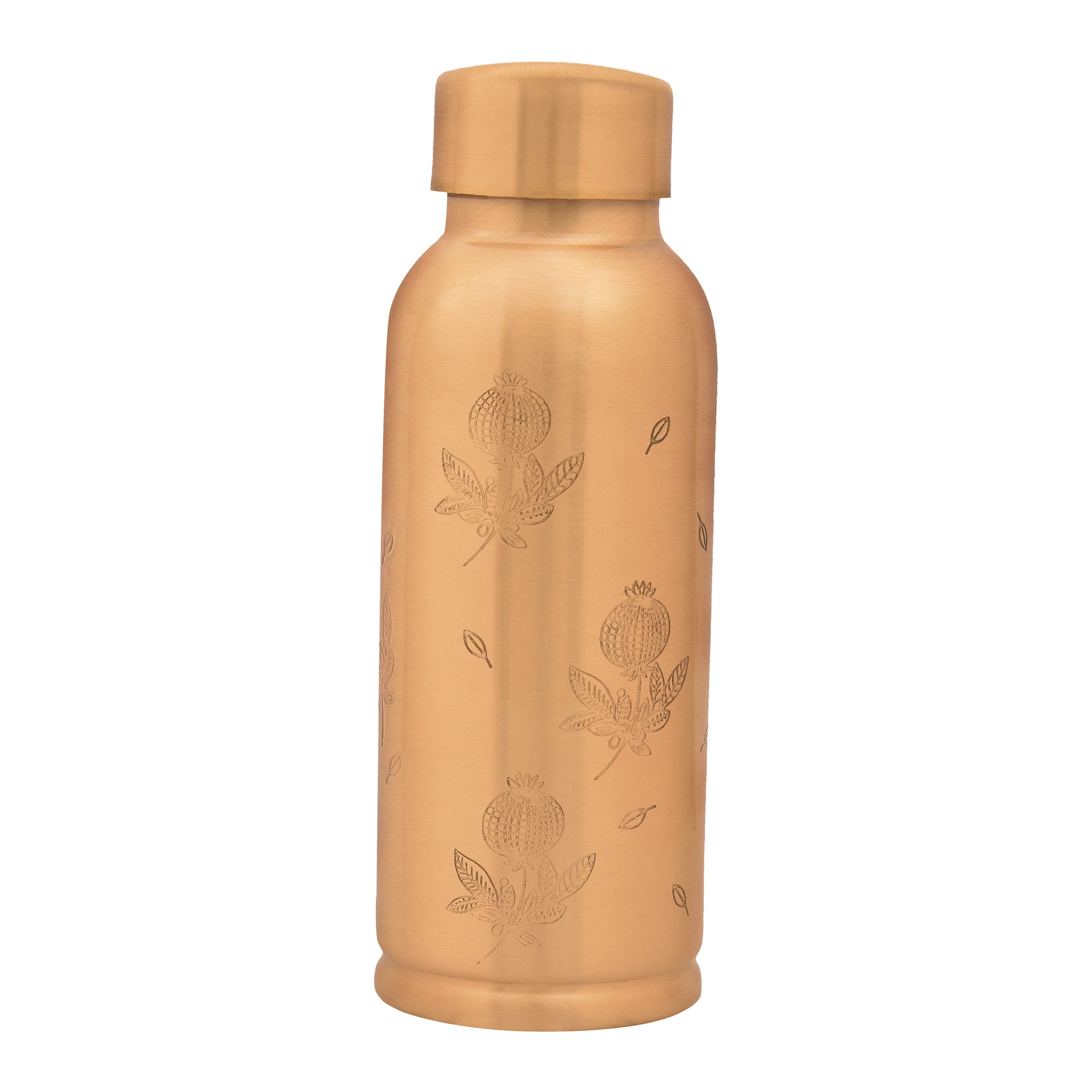 Anar Matte Copper Bottle 750ml in Copper Colour
