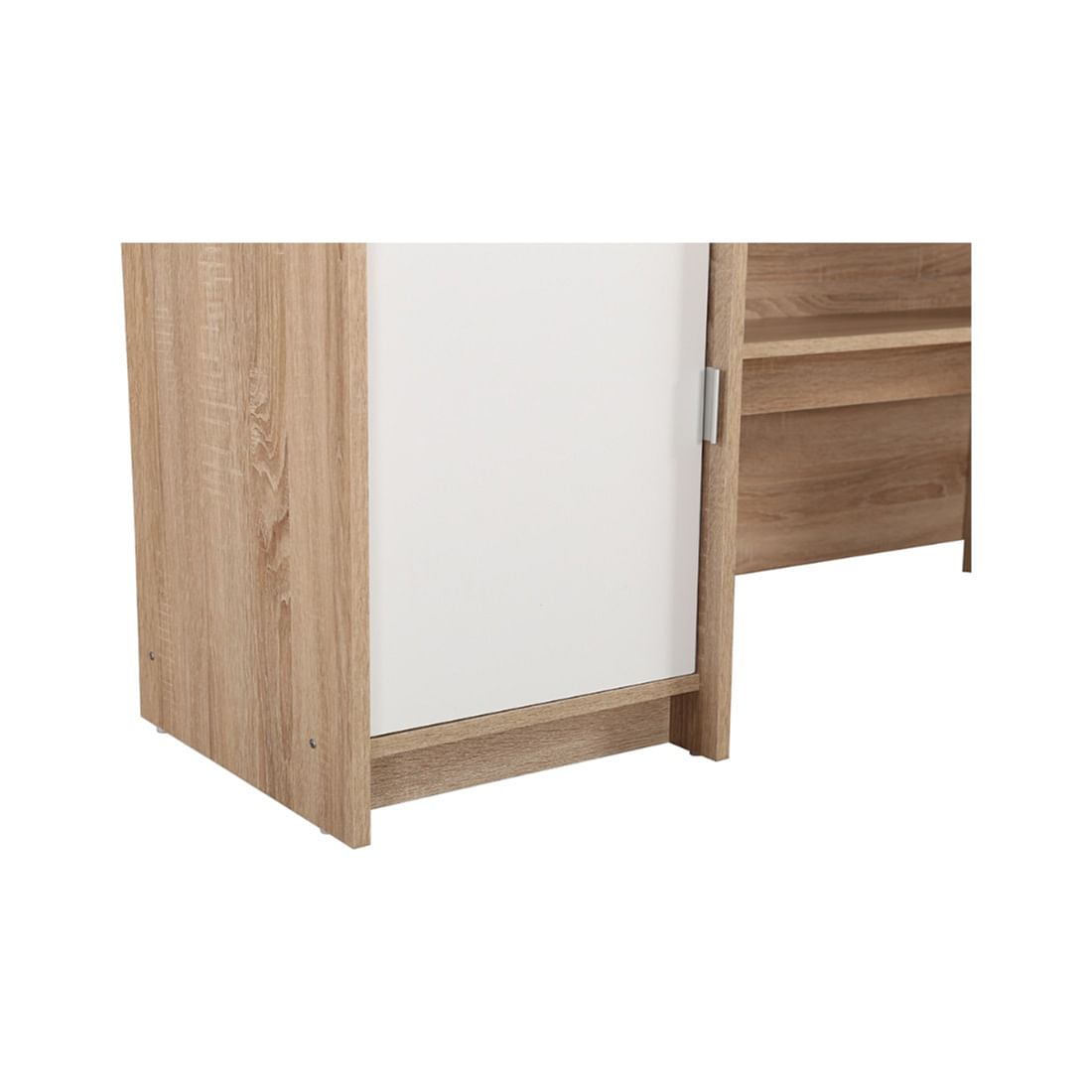 Florence Study Table in White Colour