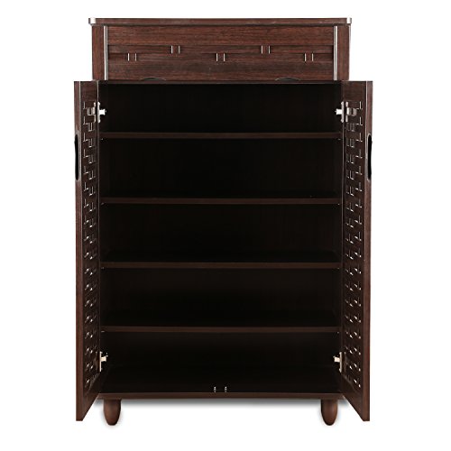 Alton Shoe Rack in Wenge Colour