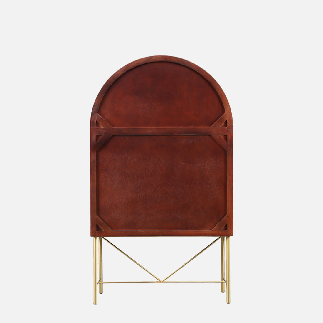 Cressida Solidwood Bar Unit in Walnut Colour