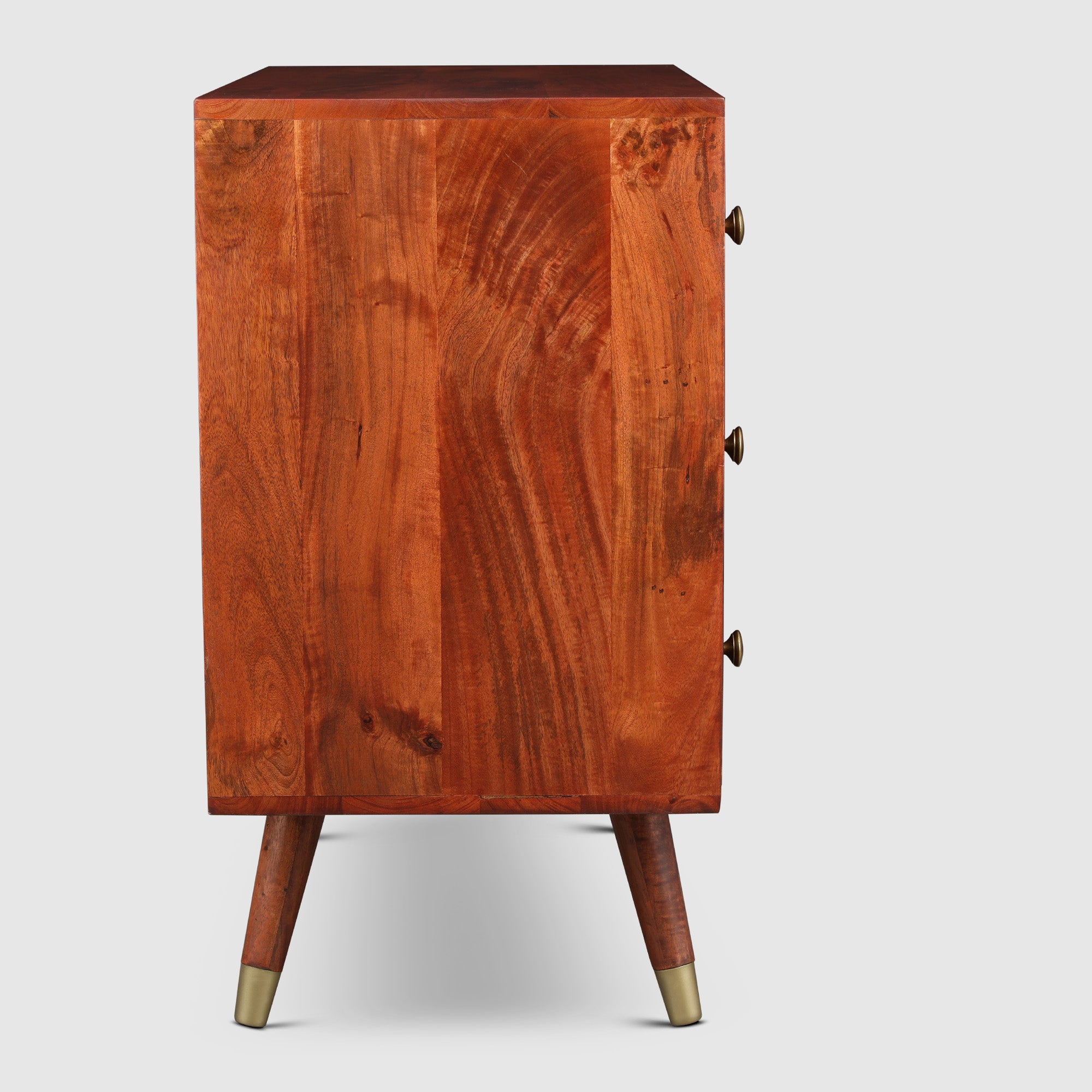Phoolkari Chest Of Drawers in Honey Finish Colour