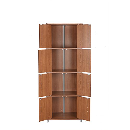 Jacob Engineered Wood Multipurpose Cabinet in Oak Colour