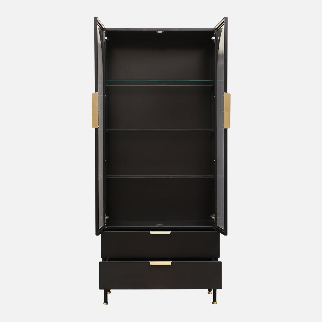 Bracken  Multipurpose Cabinet in Black Colour