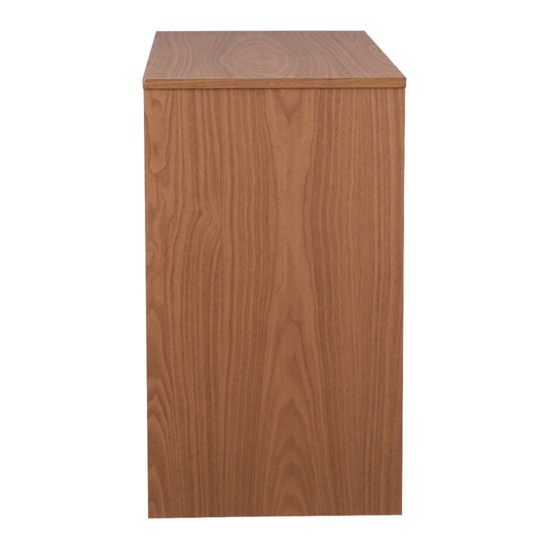 Atlas Engineered Wood Chest of Drawers in Walnut Colour