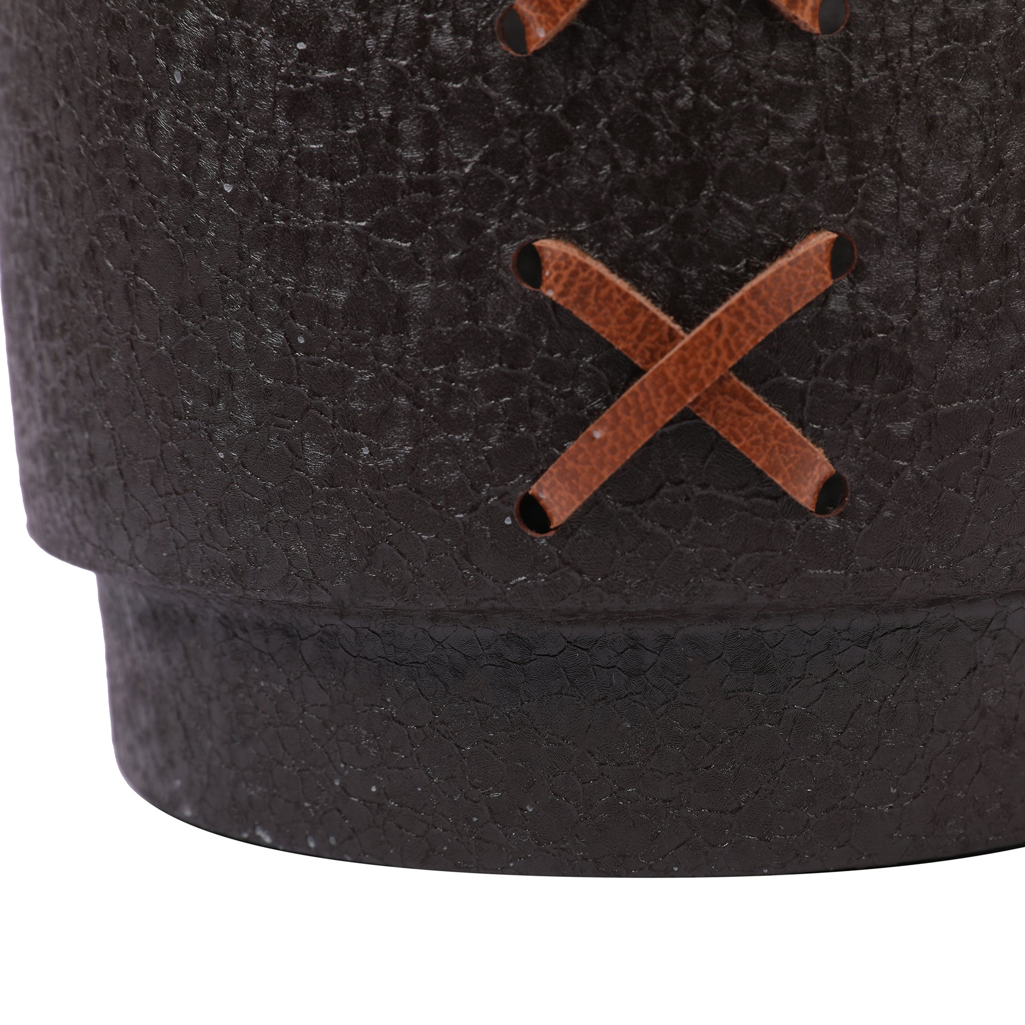Cosmos Metal Planter 17 cm in Brown Colour