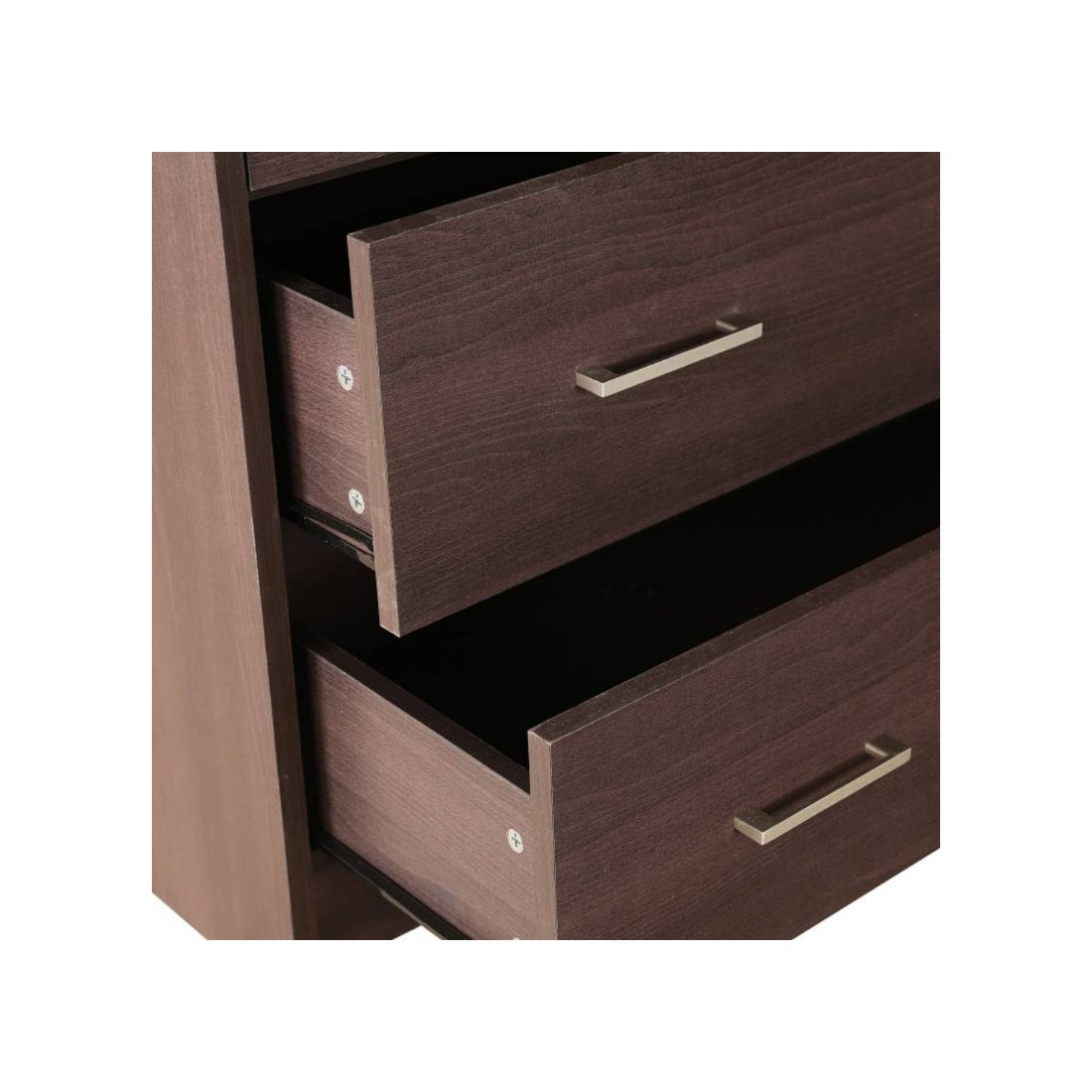 Atlas Engineered Wood Chest of Drawers in Beech Colour