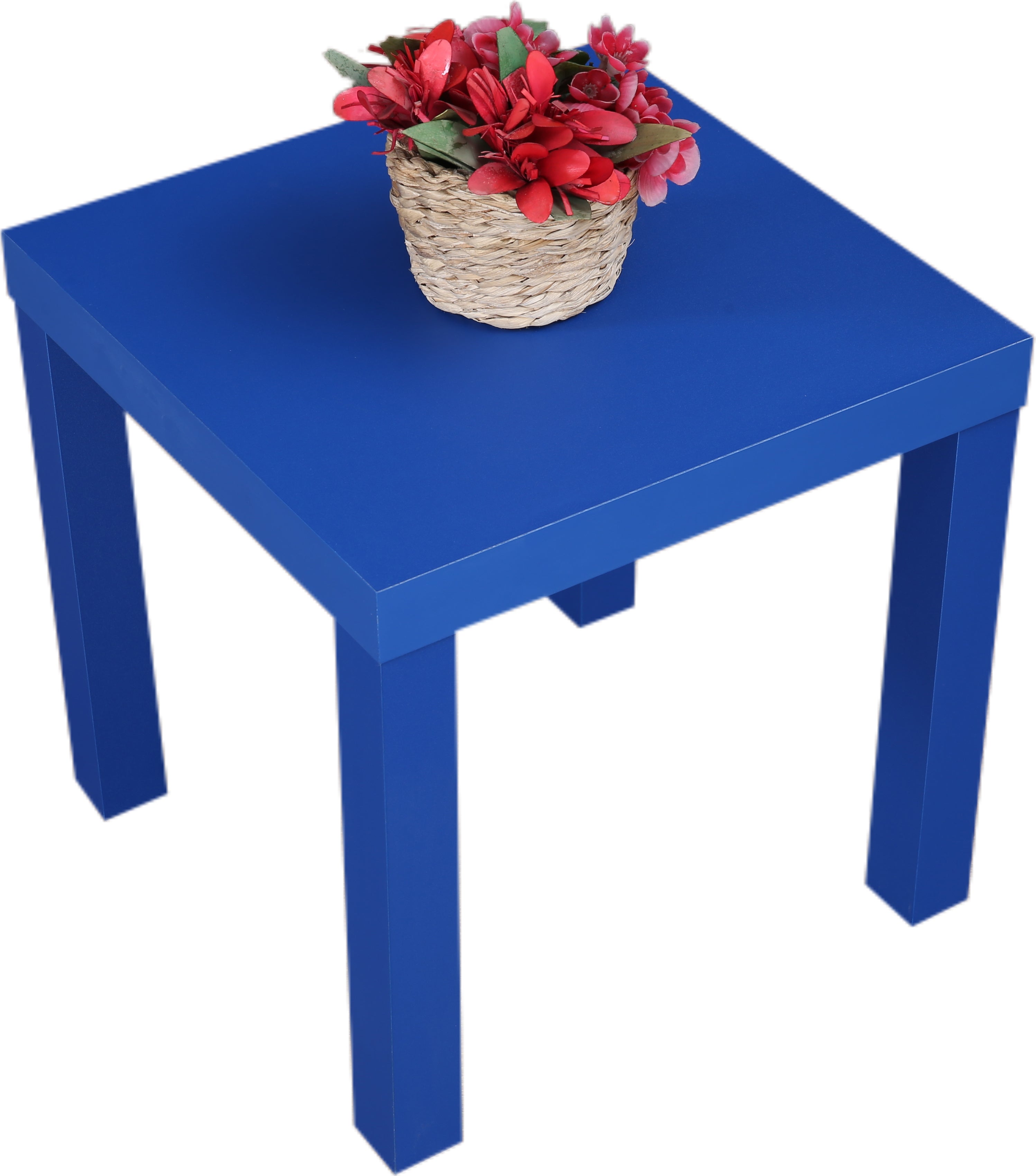 Larix Side Table in Blue Colour