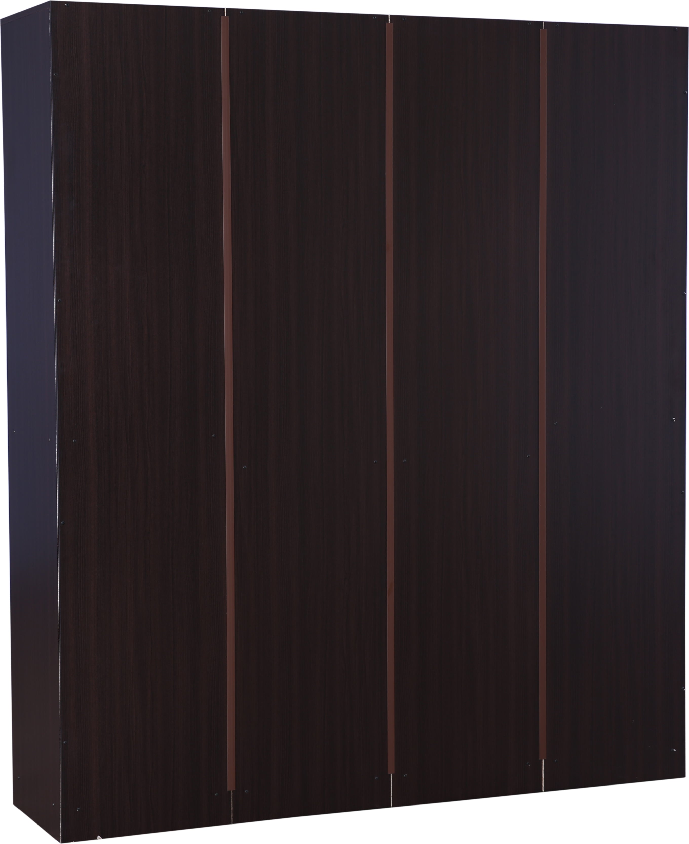 Allen 4 door wardrobe in Walnut Colour