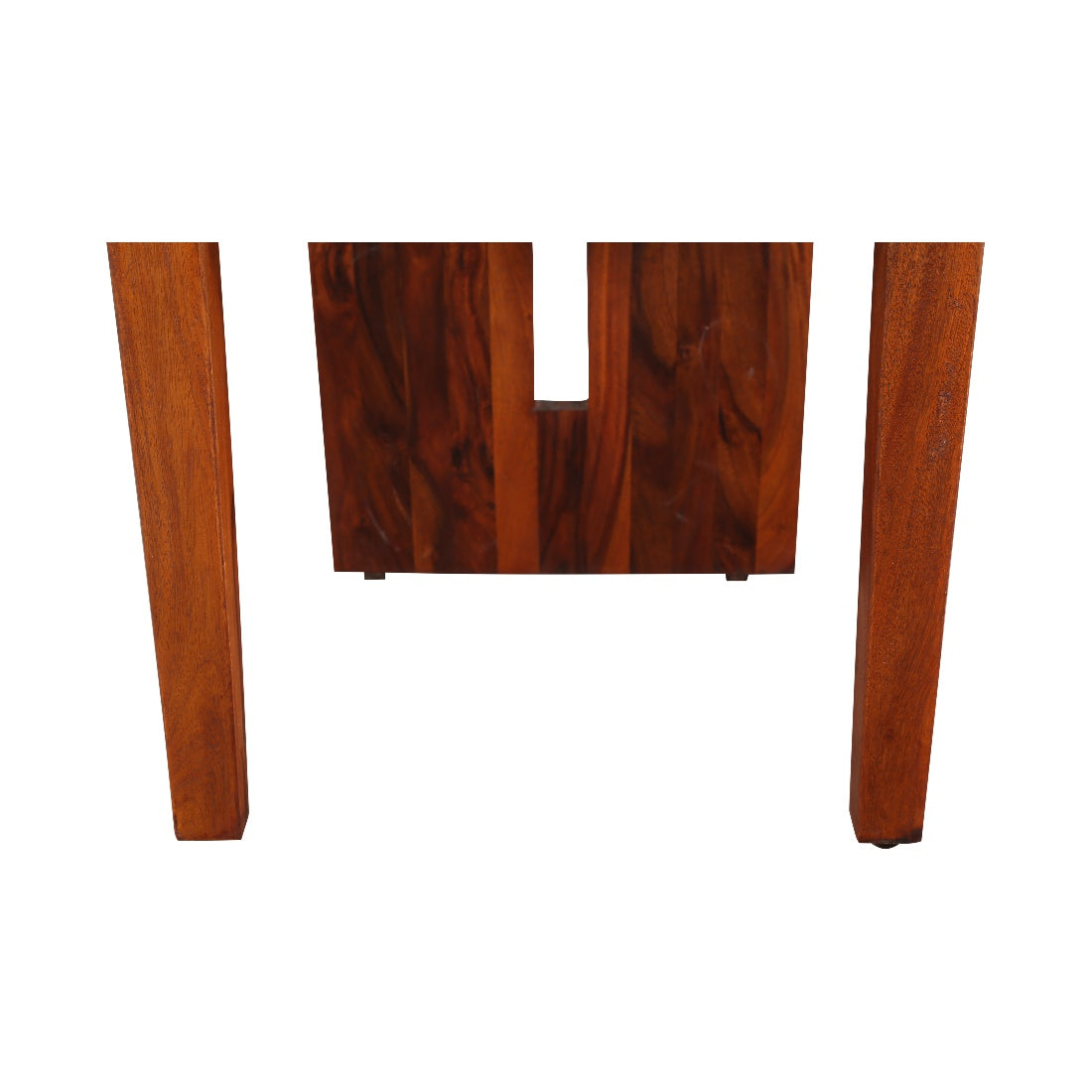Austin Sheesham Wood(Rosewood) Dining Chair Set of 2 in Honey Colour