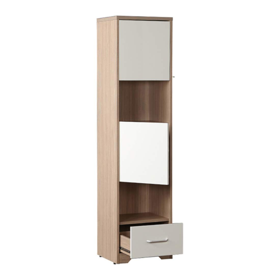 Ambra Engineered Wood Chest of Drawer in Oak Colour