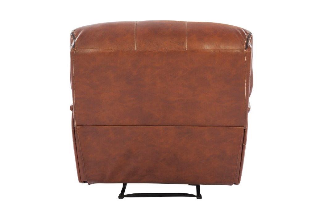 Tigris Leatherette Single Seater Recliner in Brown Colour
