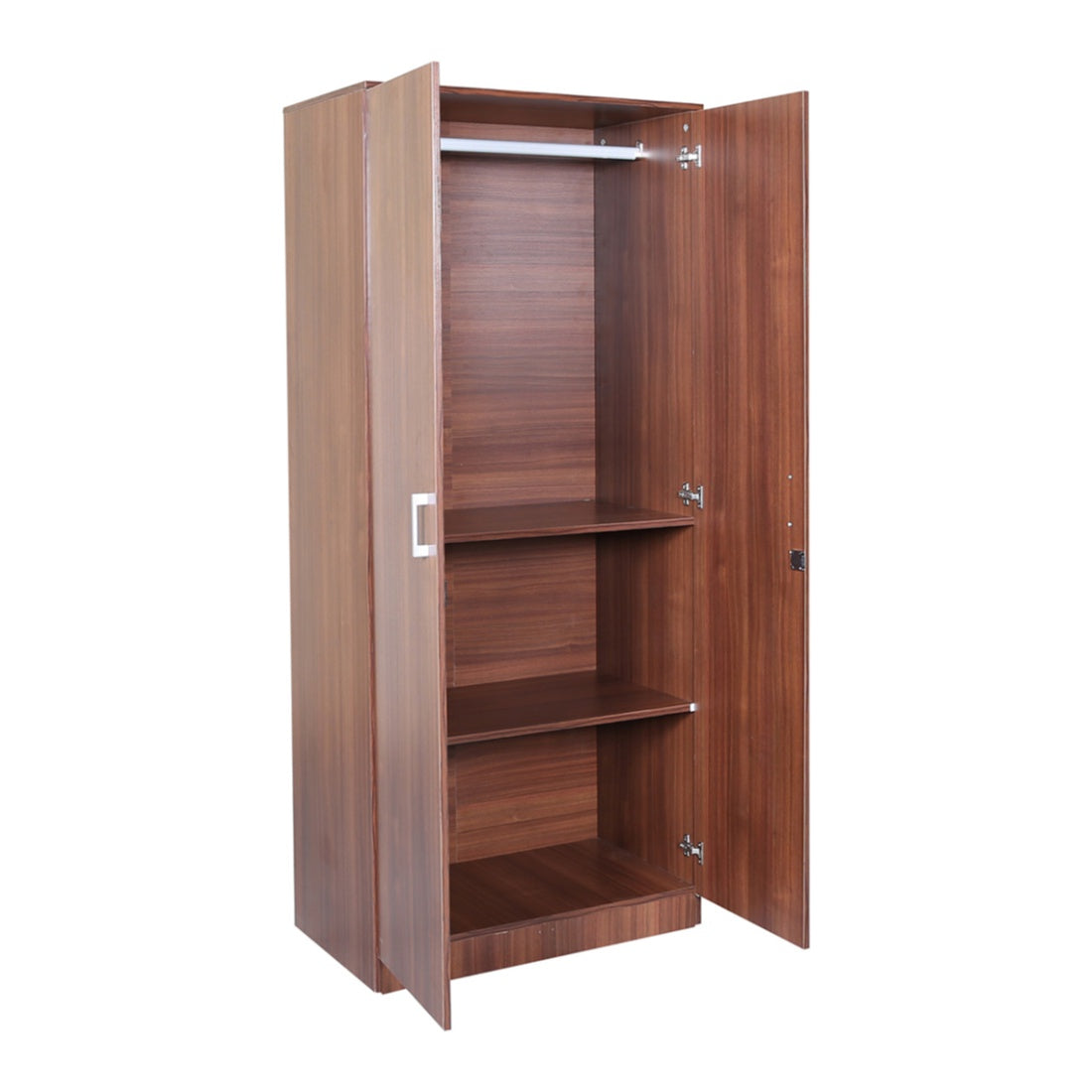 Premier 2 door wardrobe in Walnut Colour