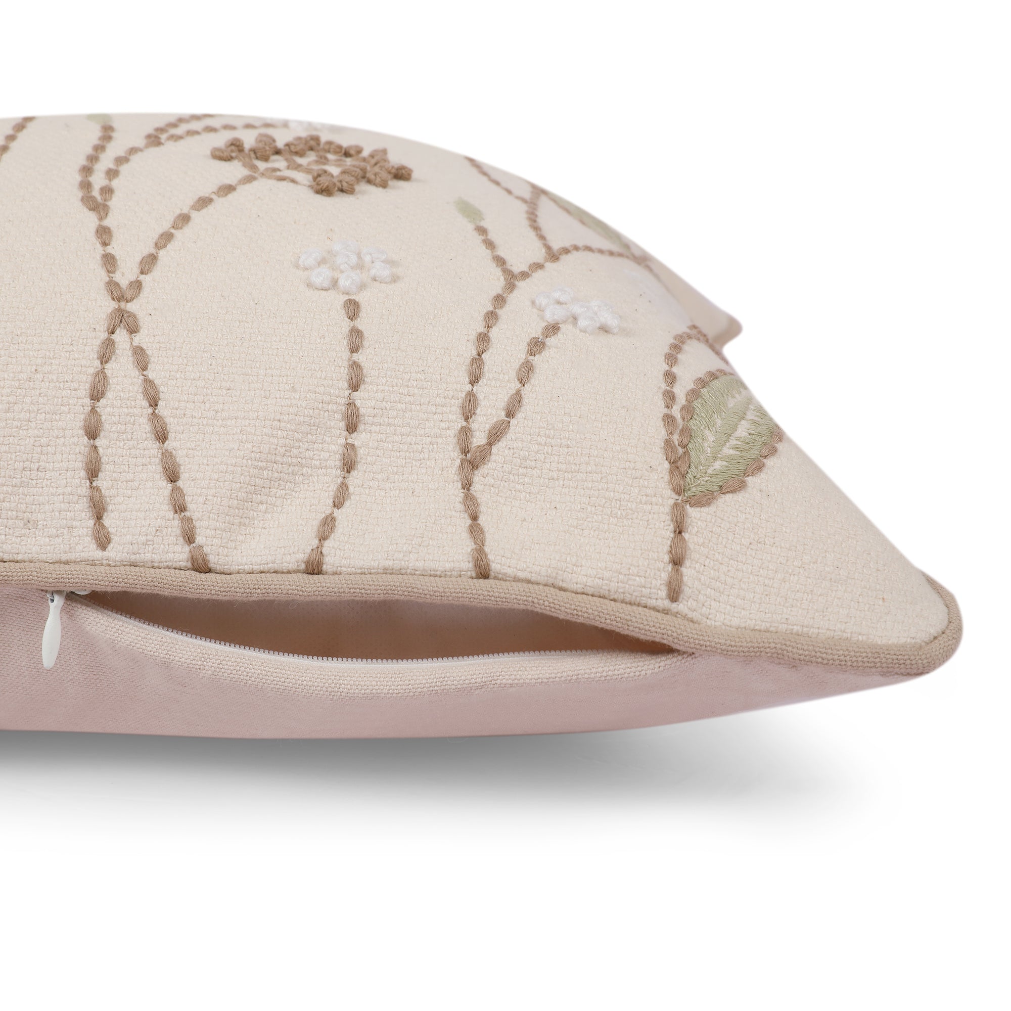 Modern Chic Cushion Cover Natural, 40X40cm