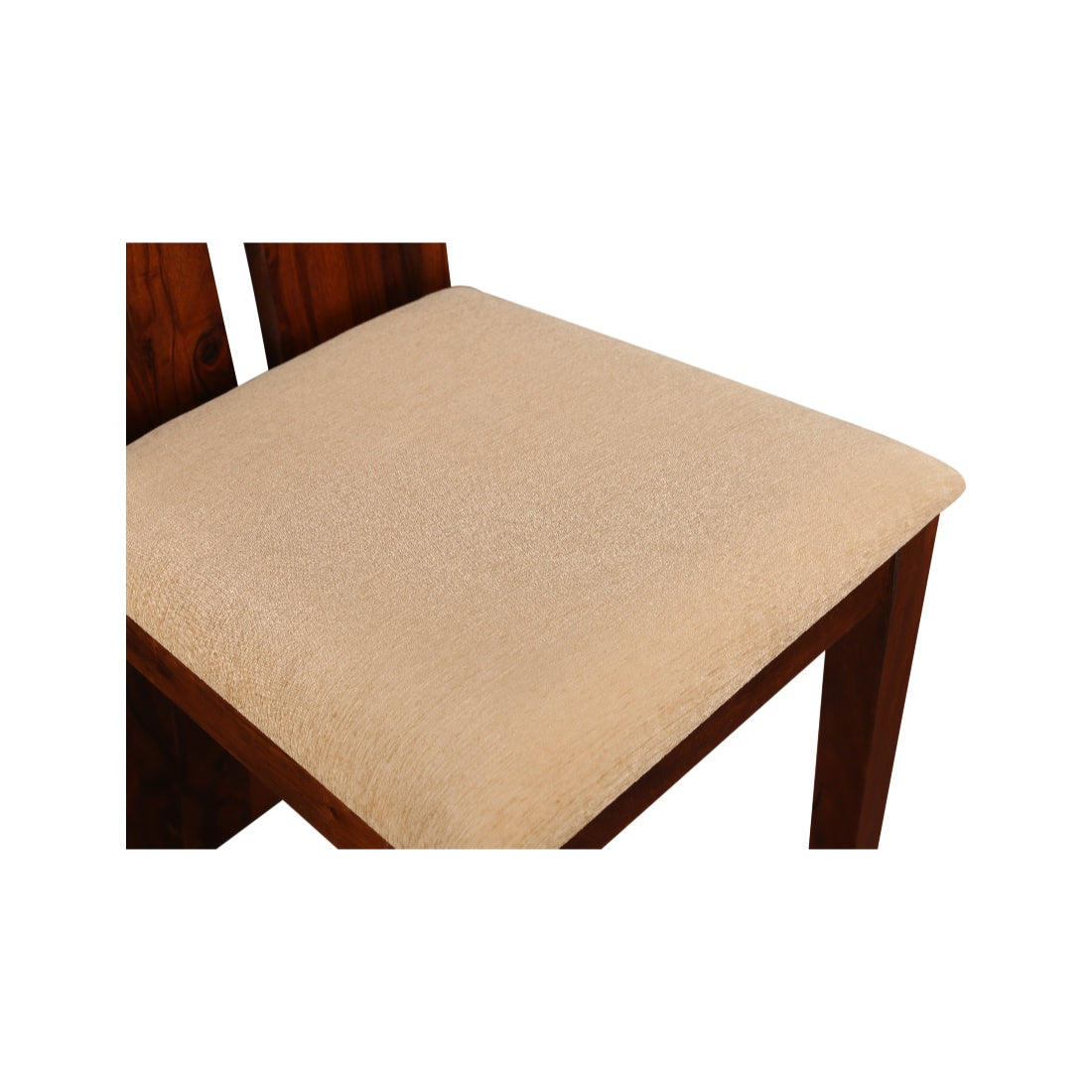 Austin Sheesham Wood(Rosewood) Dining Chair Set of 2 in Honey Colour