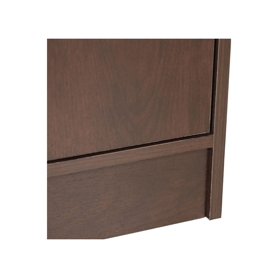 Crony Engineered Wood Large Book Shelf in Wenge Colour