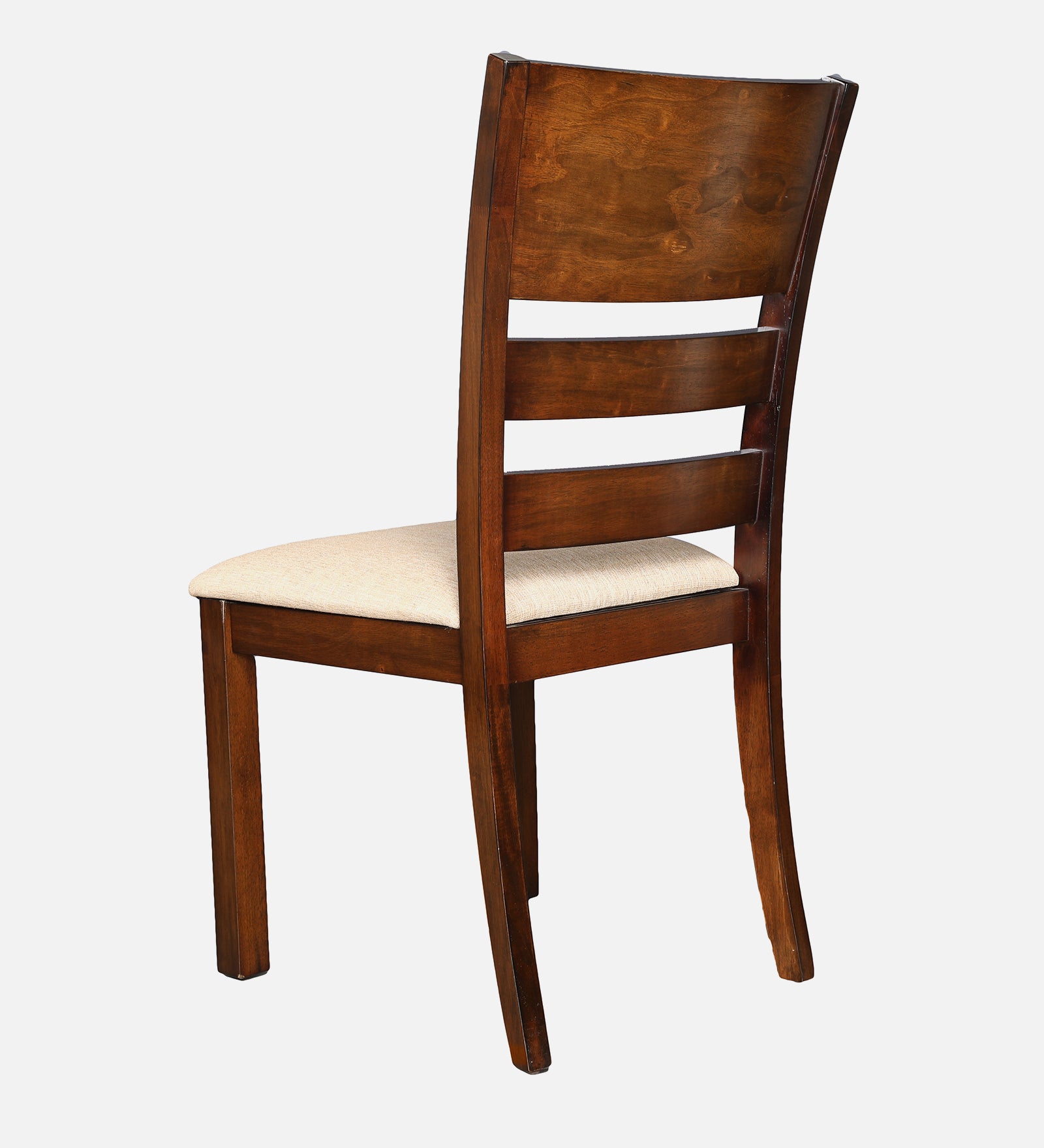 Shore Rubber Wood Dining Chair Set Of 2 in Rio Brown Colour