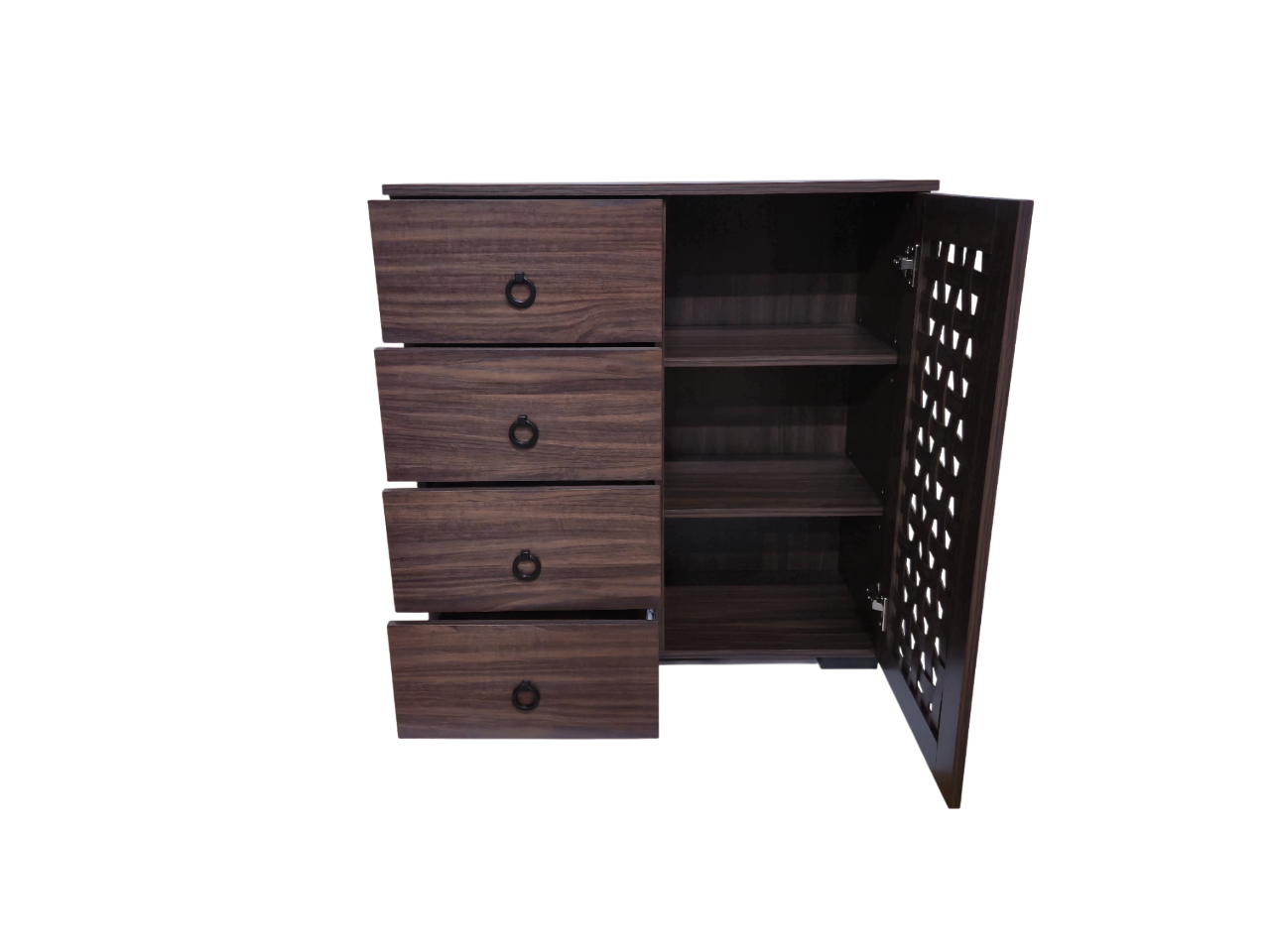 NESTE 1 DOOR & 4 DRAWERS LIVING CABINET
