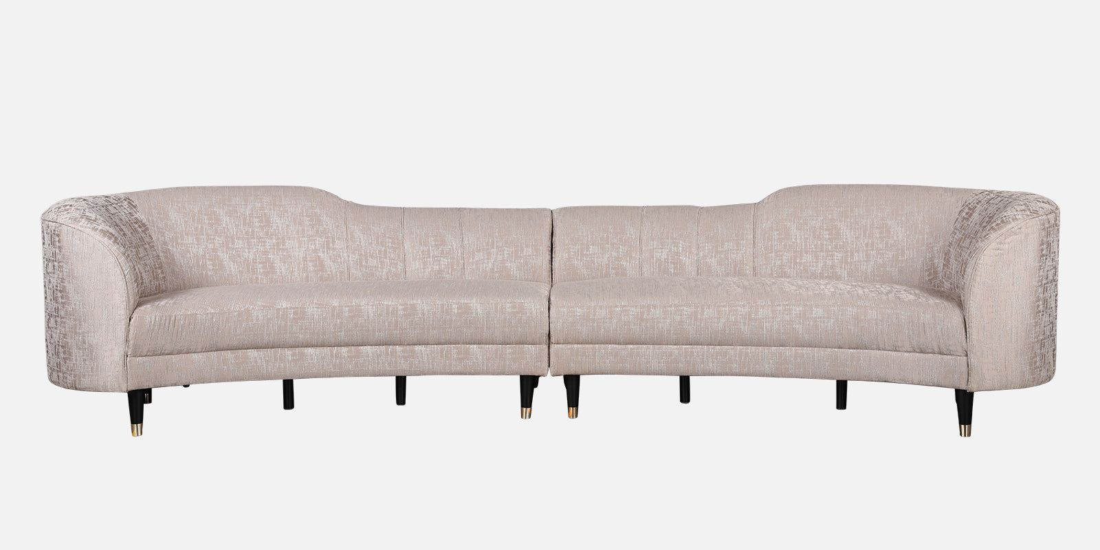 Elysium Fabric Lounger in Grey Colour