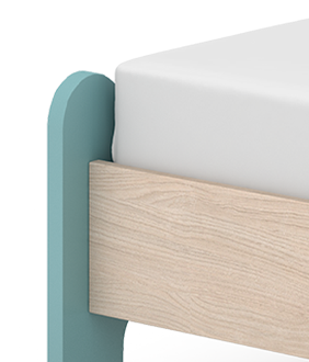 Stargazer Single Bed in Marine Teal Colour