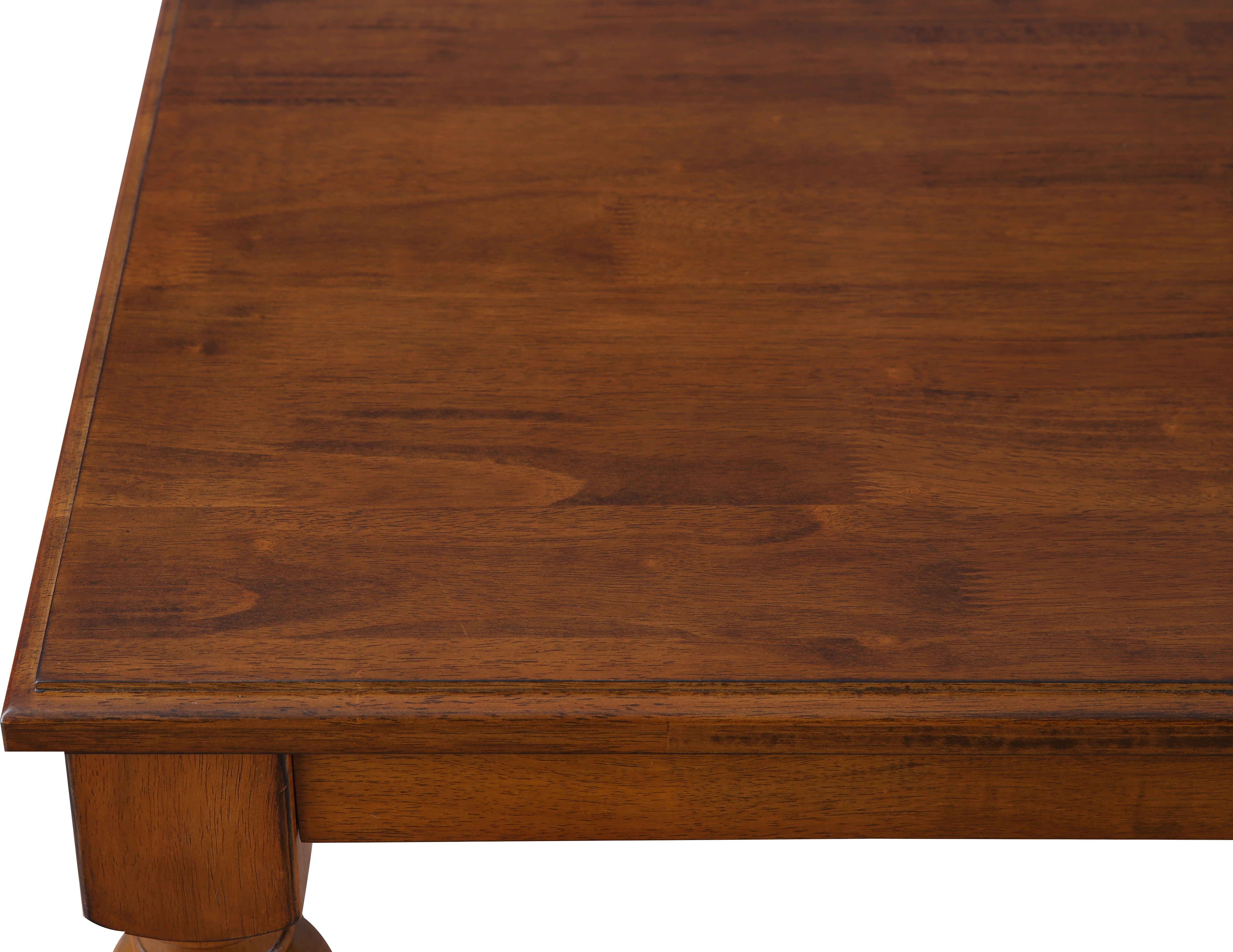 Tobago Solidwood 6 Seater Dining Table in Antique Walnut Colour